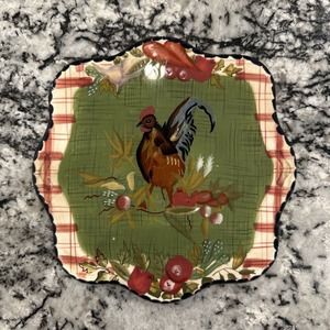 Tracy Porter The Stonehouse Farm Collection 8” Rooster Trivet